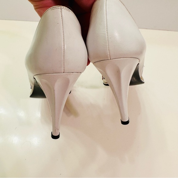 Stuart Weitzman for Mr. Seymour Vintage Mesh Heels 8.5 - Picture 8 of 9